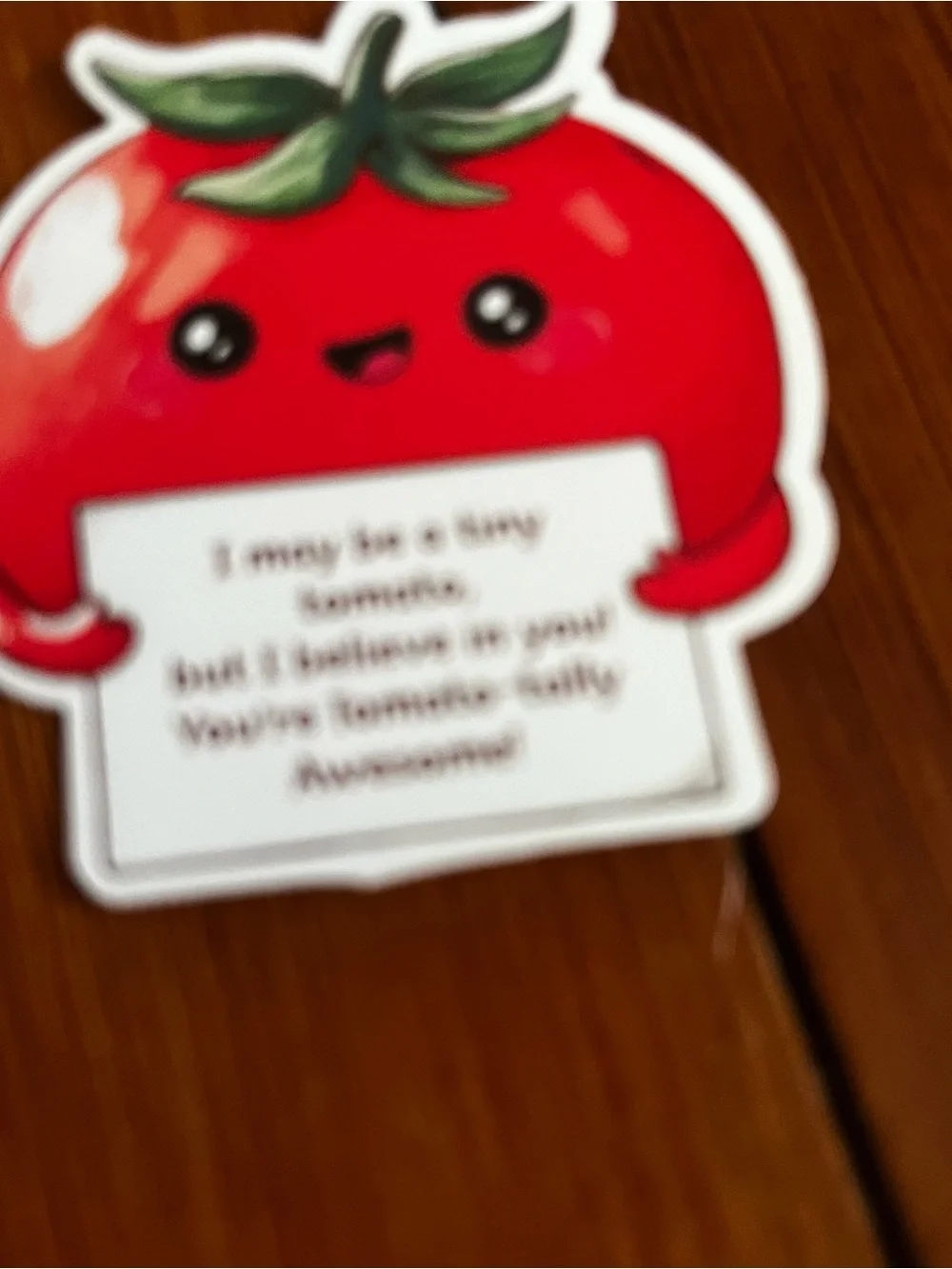 Set of five stickers